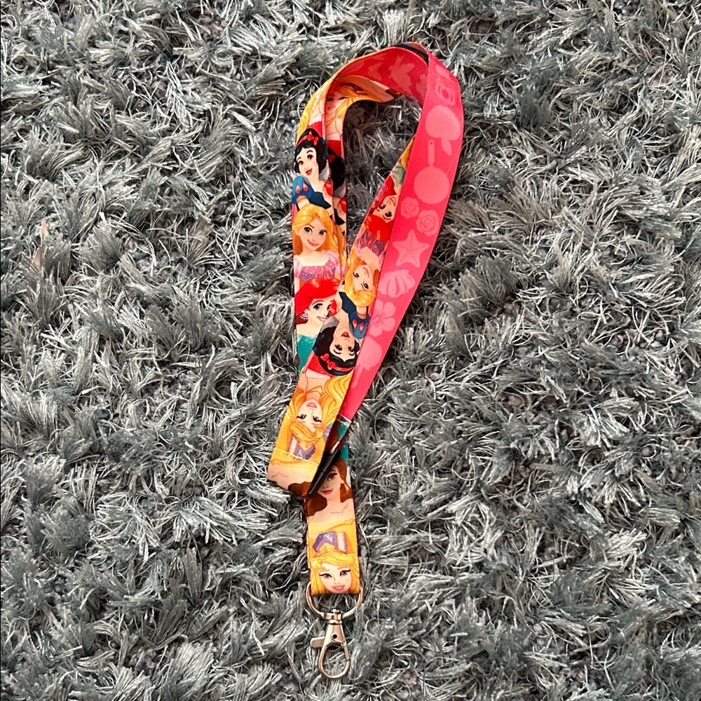 Colorful Disney Princess Lanyard